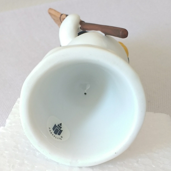 Festive Snowman Ceramic Candle Snuffer NWOT - Picture 3 of 9